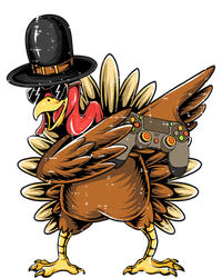 Happy Thanksgiving Dabbing Gamer Turkey Cool Gift T-Shirt