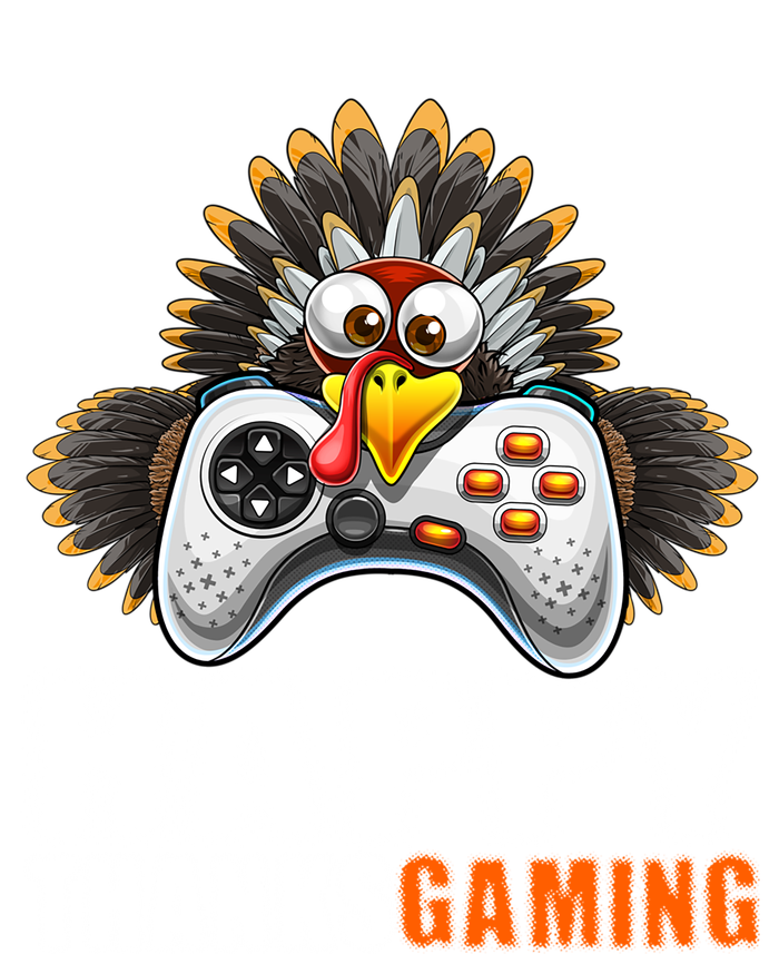 Happy Thanksgiving Video Game Controller Turkey Face Gift Women's Tri-Blend 3/4-Sleeve Raglan Shirt