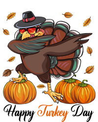 Happy Turkey Day Dabbing Turkey Pilgrim Pumpkin Thanksgiving Great Gift Magnet