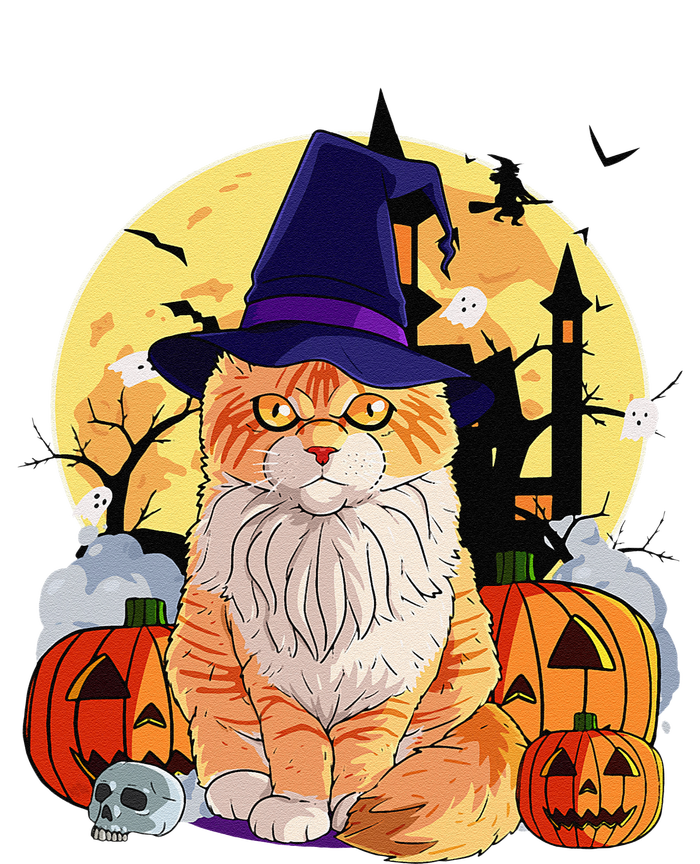 Happy Halloween Maine Coon Cat Witch Pumpkin Hoodie