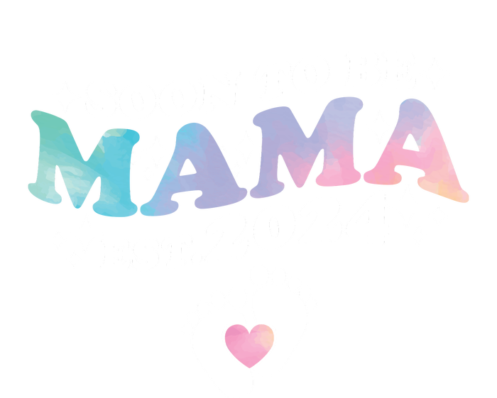 Promoted To Mommy 2024 Soon To Be Mama Funny New Mom Mothers Day Cropped Pullover Crew