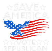 Save America Vote Republican Proud Conservative American Women's Racerback Tank