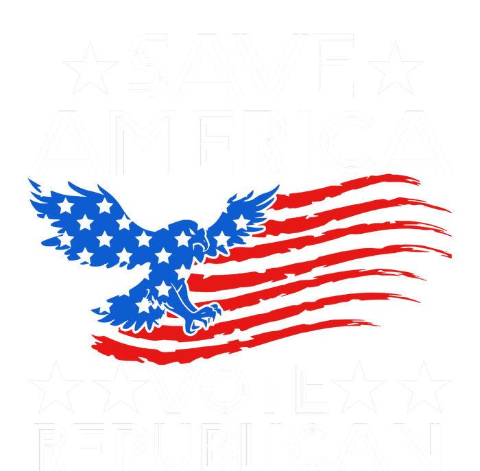 Save America Vote Republican Proud Conservative American Women's Racerback Tank