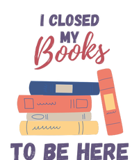 I Closed My Book To Be Here Kids Sweatshirt