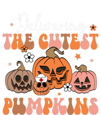 Delivering The Cutest Pumpkin Labor Delivery Nurse Halloween Women's T-Shirt