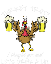 Turkey Trot Lets Drink A Lot Thanksgiving Day 5k Run Beer Coaster