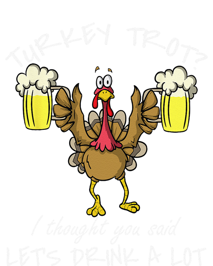 Turkey Trot Lets Drink A Lot Thanksgiving Day 5k Run Beer Coaster