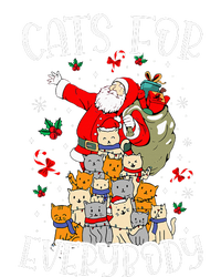 Cats For Everybody Ugly Christmas Cat Funny Xmas Womens Funnel Neck Pullover Hood