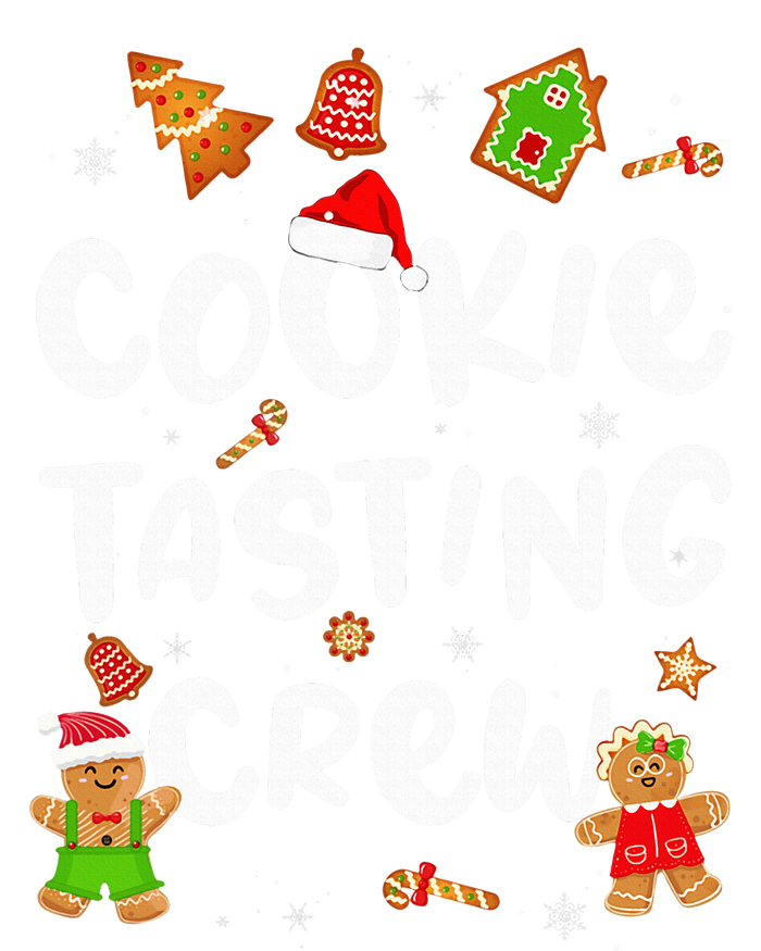 Christmas Cookie Tasting Crew Funny Pajama Family Xmas Poster