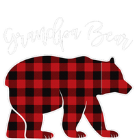 Grandpa Bear Pajama Red Buffalo Xmas Funny Family Christmas T-Shirt