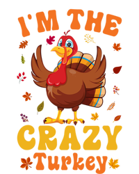 Im The Crazy Turkey Group Matching Thanksgiving Gift V-Neck T-Shirt