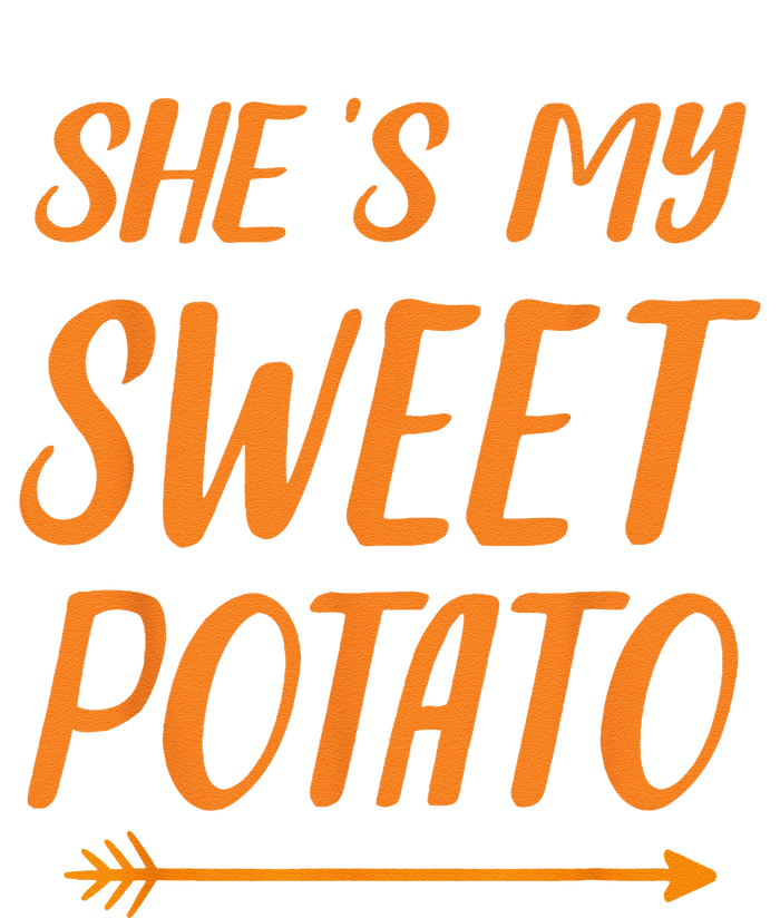 Funny Shes My Sweet Potato For Matching Couple Thanksgiving Bumper Sticker