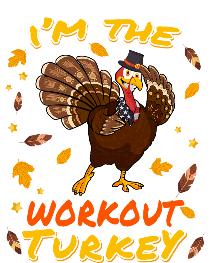 Im The Workout Turkey Matching Family Thanksgiving Day Gift Tank Top