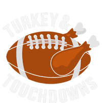 Funny Thanksgiving Football Turkey And Touchdowns Canvas