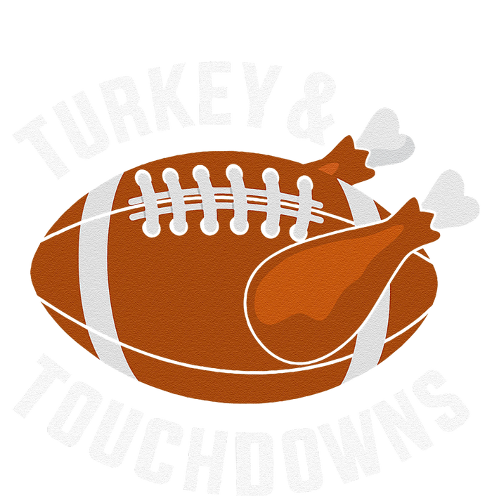 Funny Thanksgiving Football Turkey And Touchdowns Canvas