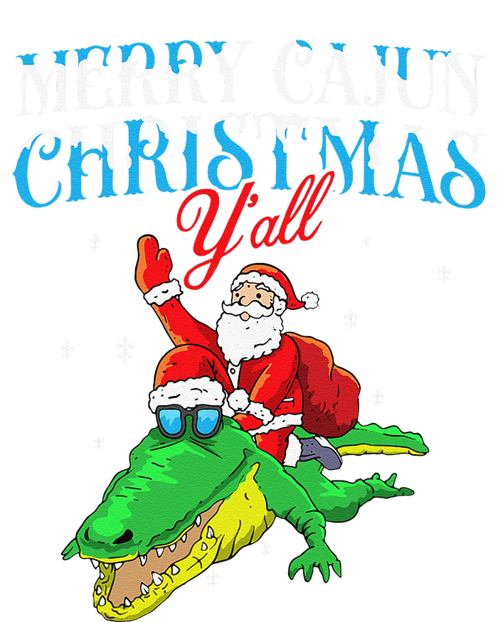 Merry Cajun Christmas Yall Funny Louisiana Bayou Xmas Kids Long Sleeve Shirt