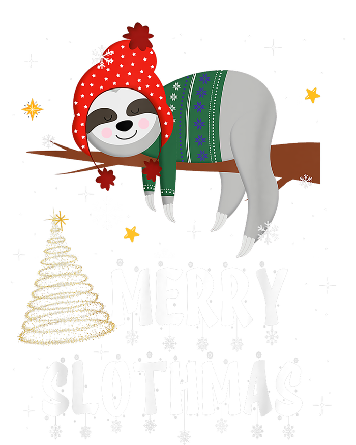 Merry Slothmas Christmas Pajama For Sloth Lovers Long Sleeve Pajama Set