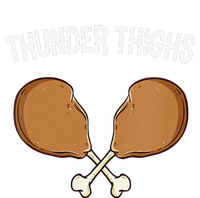 Funny Thunder Thighs Funny Thanksgiving Humor Turkey Day Tank Top