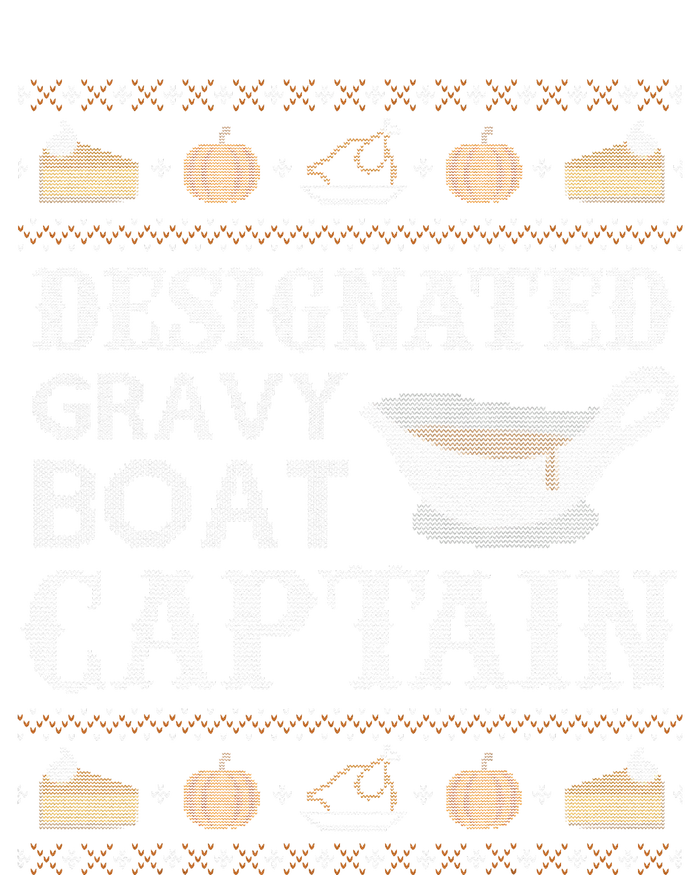 Funny Ugly Thanksgiving Gravy Boat Captain T-Shirt