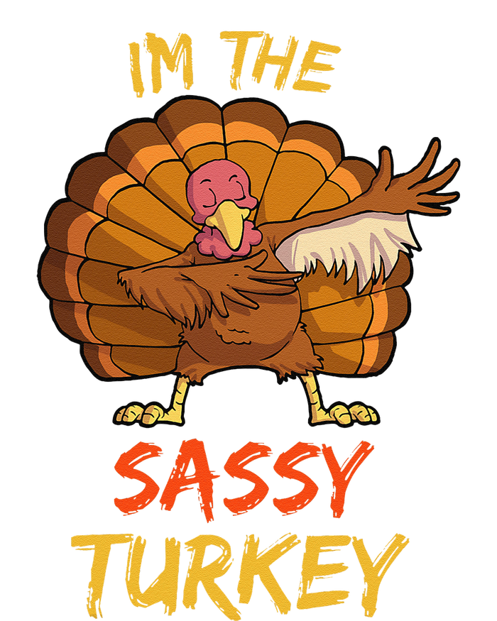 Sassy Turkey Matching Family Group Thanksgiving Party Pajama T-Shirt