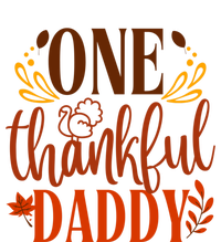 One Thankful Daddy Thanksgiving Day Family Matching Costume Gift T-Shirt