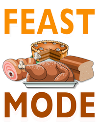 Feast Mode Thanksgiving Food Turkey Day Dinner Funny Gift Women's V-Neck T-Shirt