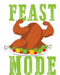 Feast Mode Turkey Flex Funny Thanksgiving Gift Gift Women's T-Shirt