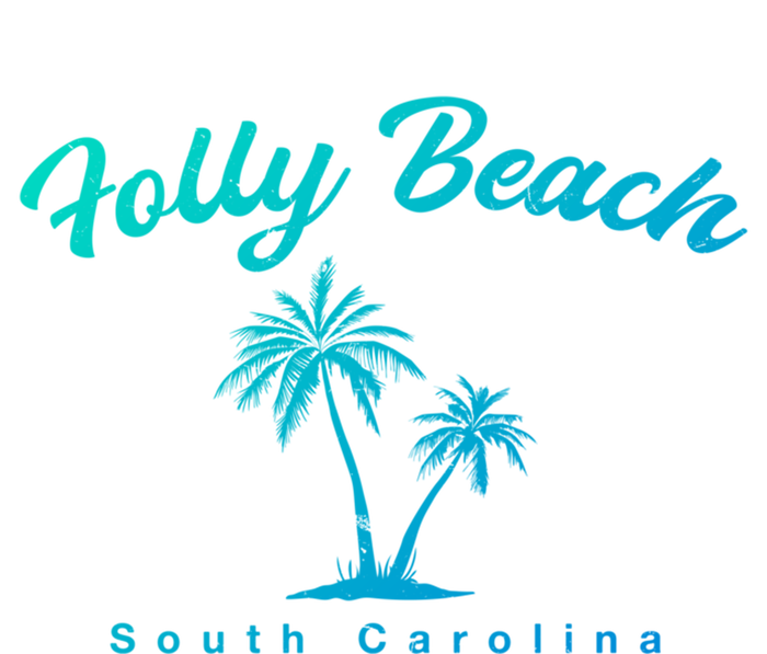 Folly Beach South Carolina Summer Sc Tropical Charleston Gift V-Neck T-Shirt