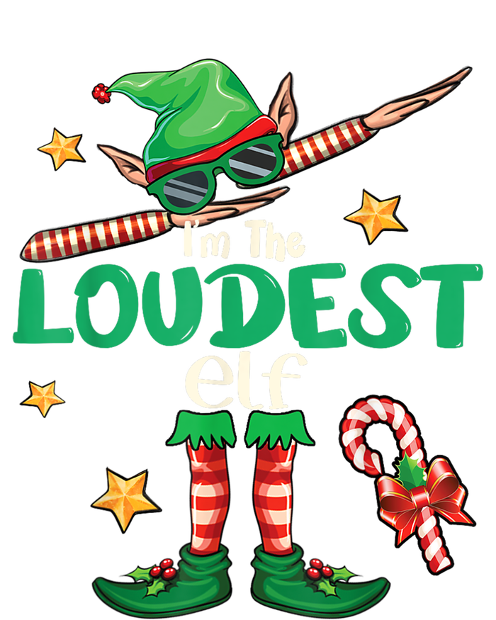 Loudest Elf Family Matching Group Christmas Squad Baby Bodysuit