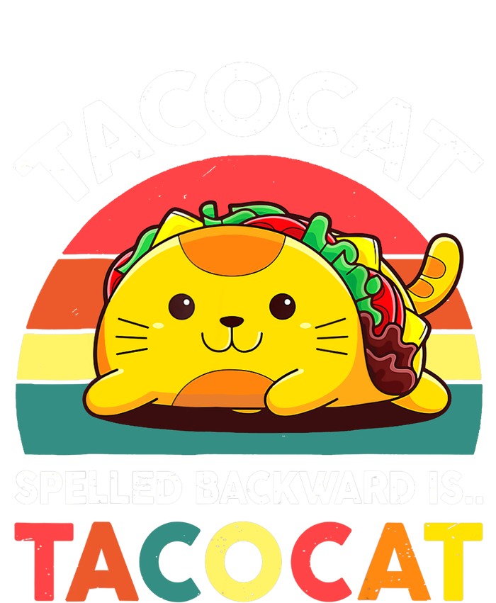 Funny Cute Tacocat Spelled Backward Is Tacocat Ladies PosiCharge Competitor Racerback Tank