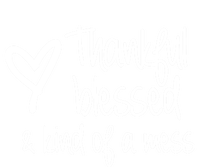 Thankful Blessed Kind Of A Mess Gift Softstyle Adult Sport Polo