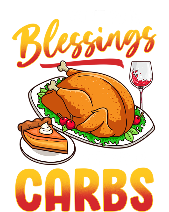 Funny Thanksgiving Turkey Day Feast Mode Count Your Blessing Funny Gift Ladies Essential Tank