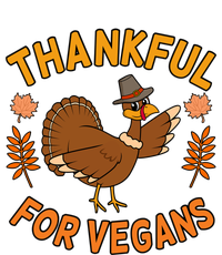 Thankful For Vegans Funny Turkey Thanksgiving Family Graphic Gift Kids Hoodie