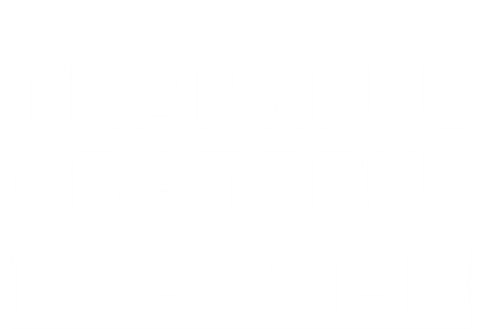 Thankful Grateful Blessed Gift Thanksgiving Gift Ladies Essential Tank