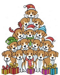 Beagle Christmas Tree Cool Gift T-Shirt