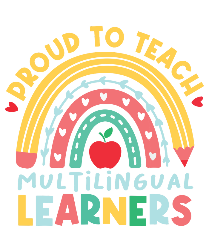 Proud To Teach Multilingual Learners Maestra Spanish Teacher Sustainable Beanie