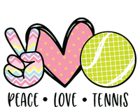 Peace Love Tennis Cute Design T-Shirt