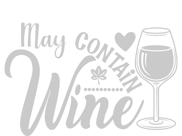 May Contain Wine Funny Wine Lover Gift For Her Kids Hoodie