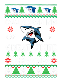 Im Dreaming Of A Great White Ugly Christmas Yupoong Adult 5-Panel Trucker Hat