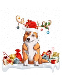 Corgi Dog Xmas Lights Reindeer Santa Corgi Christmas Gift T-Shirt