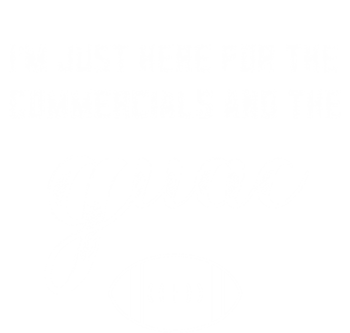 Im Just Here For The Commercials And Guac Lover Snacks Food Funny Gift Stripe Pom Pom Beanie