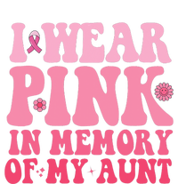 I Wear Pink In Memory Of My Aunt Breast Cancer Aunt Awarenes Women's Perfect Tri Tunic Long Sleeve Shirt