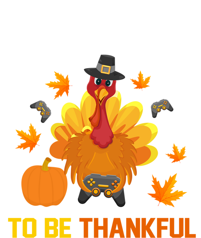 Thanksgiving Video Games Gaming Paused My Game Be Thankful Funny Gift Ladies Essential Flowy Tank