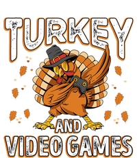 Turkey And Video Games Thanksgiving Gamer Gift T-Shirt