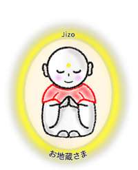 Jizo Japanese Bodhisattva Graphic Design Toddler Sweatshirt