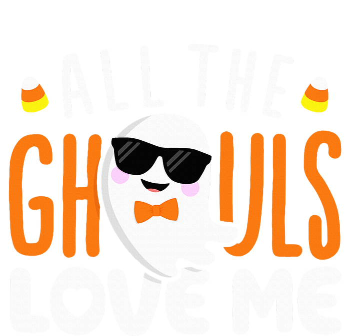 All The Ghouls Love Me Halloween Costume Tie Dye Hoodie