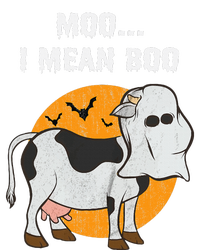 Ghost Cow Moo I Mean Boo Halloween Women's T-Shirt