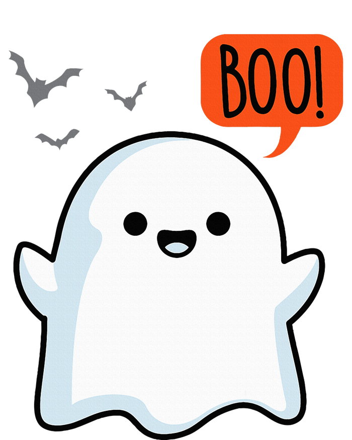 Ghost Saying Boo Spooky Halloween Cute T-Shirt