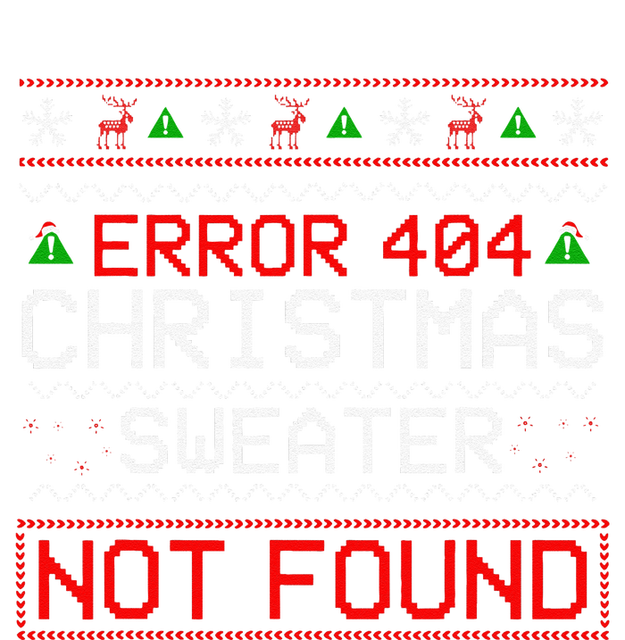 Computer Error 404 Ugly Christmas Funny Not Found Pajama Hoodie