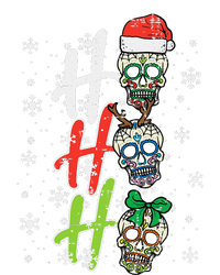 Christmas Sugar Skull Ho Ho Ho Xmas Mexican Funny Funny Long Sleeve Shirt